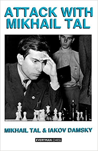 Capa do livro Attack with Mikhail Tal